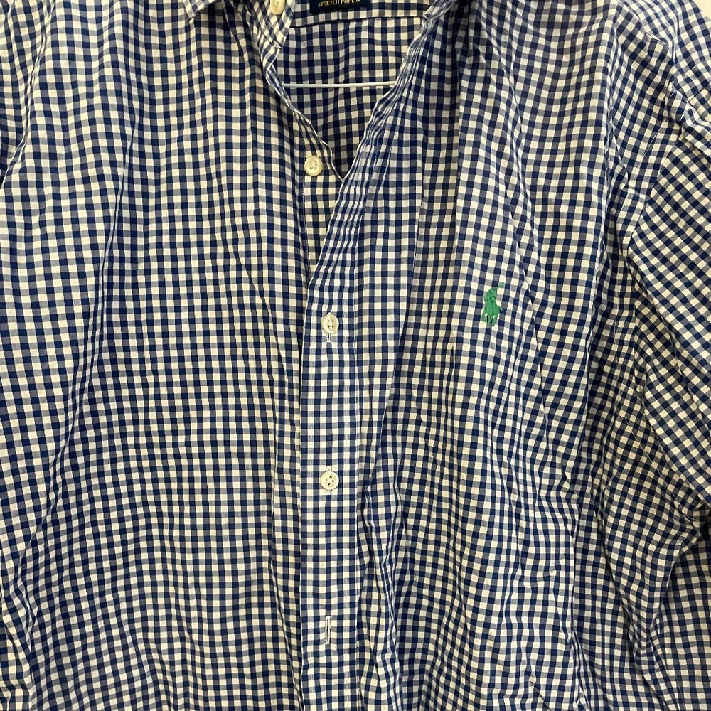Polo Ralph Lauren gingham dress shirt